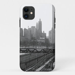 Capa Para iPhone Da Case-Mate Chicago Rail Yards Michigan Avenue 1960's Photo