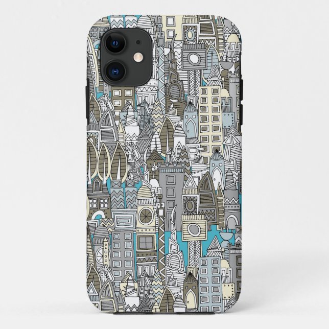 Capa Para iPhone Da Case-Mate cidade de alumínio (Verso)