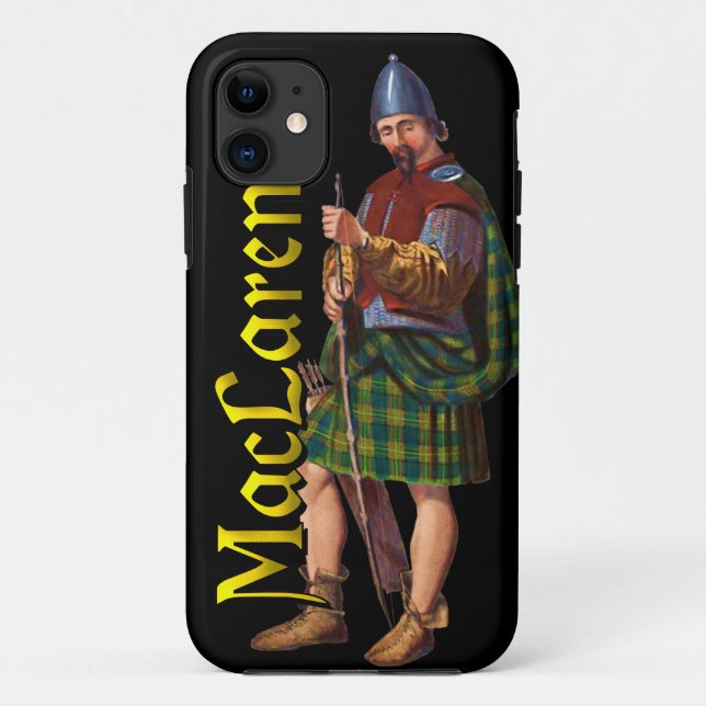 Capa Para iPhone Da Case-Mate Clan MacLaren Old Scotland Case (Verso)