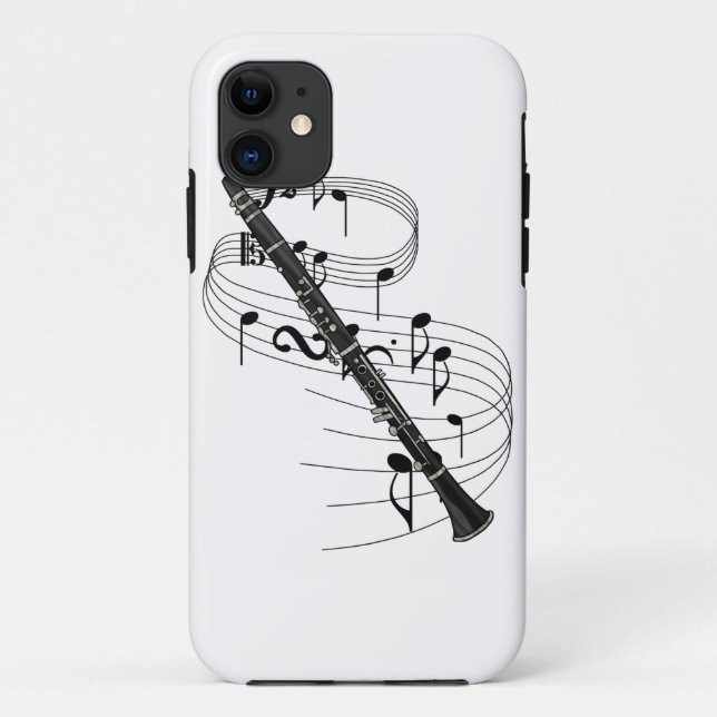 Capa Para iPhone Da Case-Mate Clarinete (Verso)
