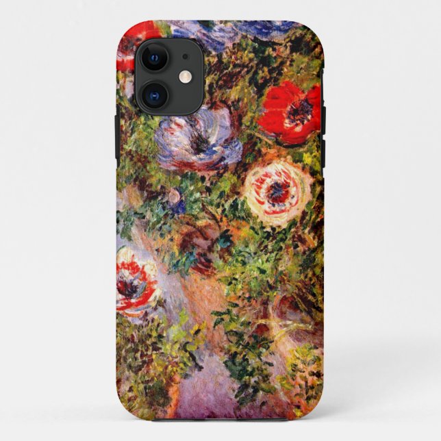 Capa Para iPhone Da Case-Mate Claude Monet Anemonen (Verso)