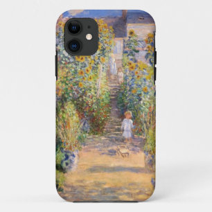 Capa Para iPhone Da Case-Mate Claude Monet o jardim do artista em Vétheuil, 1880