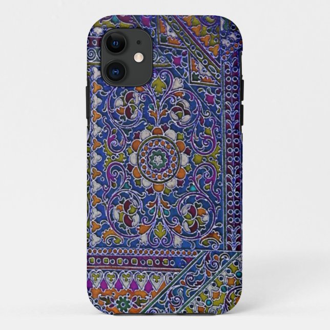Capa Para iPhone Da Case-Mate cloisonne de prata (Verso)