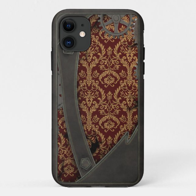 Capa Para iPhone Da Case-Mate Cobre de Steampunk (Verso)
