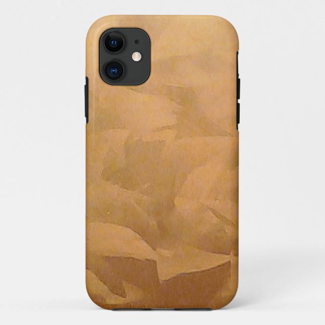 Capa Para iPhone Da Case-Mate Cobre Metálico Mão Escovada (Verso)