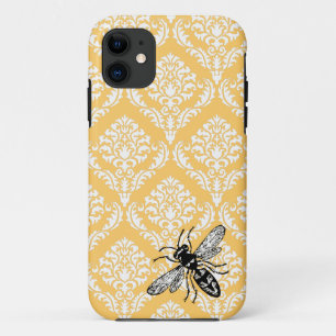 Capa Para iPhone Da Case-Mate Cobrir amarelo do iPhone do zangão da abelha do