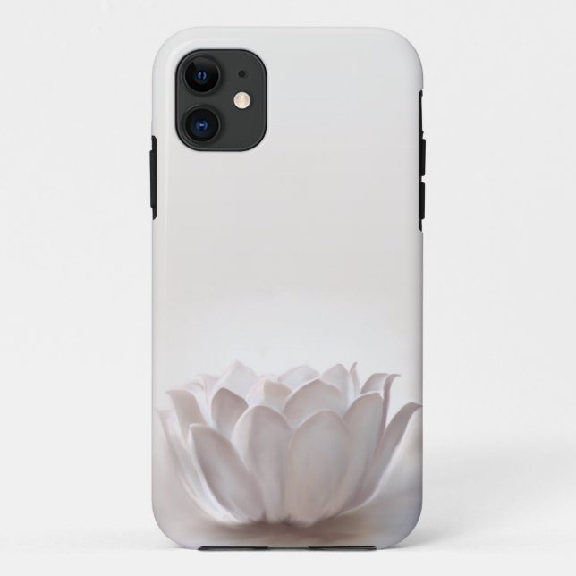 Capa Para iPhone Da Case-Mate Cobrir de Lotus branco Iphone 5 (Verso)