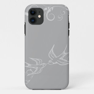 Capa Para iPhone Da Case-Mate Cobrir de prata do iPhone da andorinha