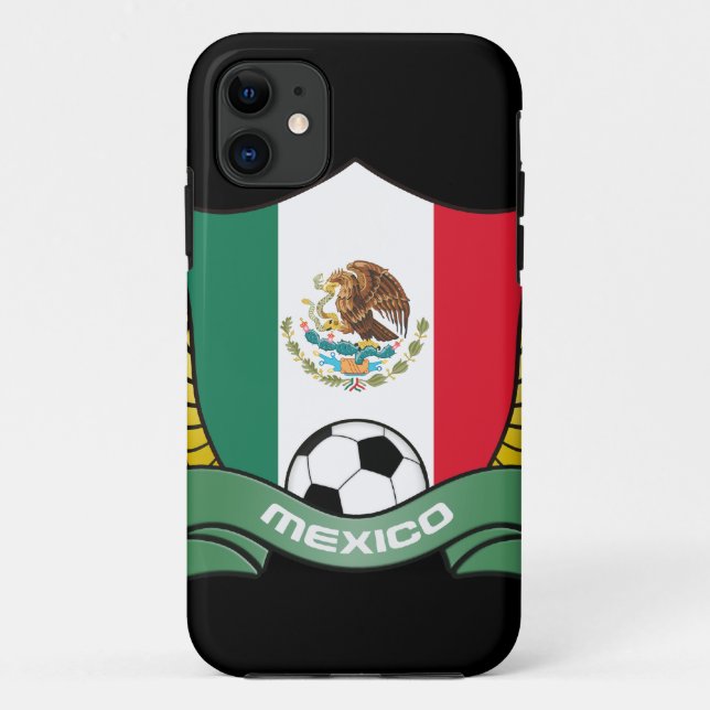 Capa Para iPhone Da Case-Mate Cobrir do iPhone 5 do futebol de México (Verso)