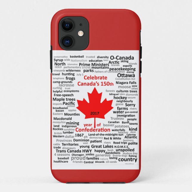 Capa Para iPhone Da Case-Mate Cobrir do iphone de Canadá 150 (Verso)