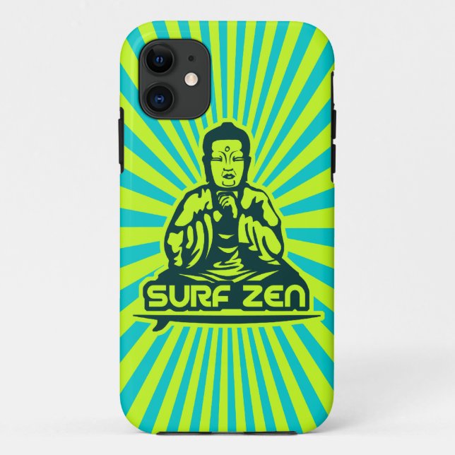 Capa Para iPhone Da Case-Mate Cobrir do iphone do zen do surf (Verso)