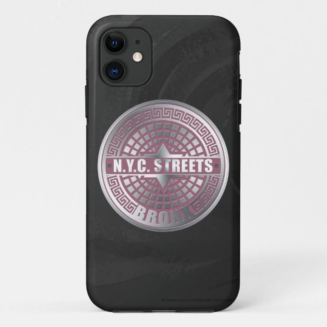 Capa Para iPhone Da Case-Mate Cobrir Manhole Bronx (Verso)
