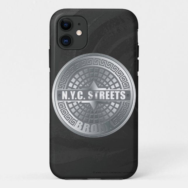 Capa Para iPhone Da Case-Mate Cobrir Manhole Bronx (Verso)