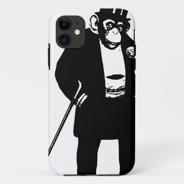 Capa Para iPhone Da Case-Mate Cobrir Posh Monkey iPhone 5 (Verso)