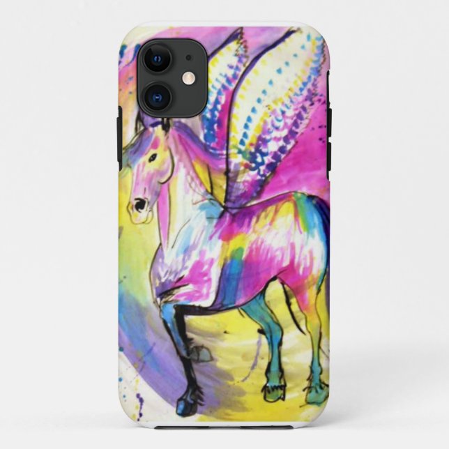 Capa Para iPhone Da Case-Mate Cobrir voado do telemóvel do cavalo (Verso)
