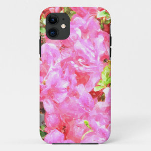 Capa Para iPhone Da Case-Mate Cobrir Watercolor Fuchsia Hydrangeas iPhone 6