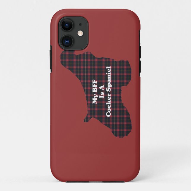 Capa Para iPhone Da Case-Mate Cocker Spaniel BFF (Verso)