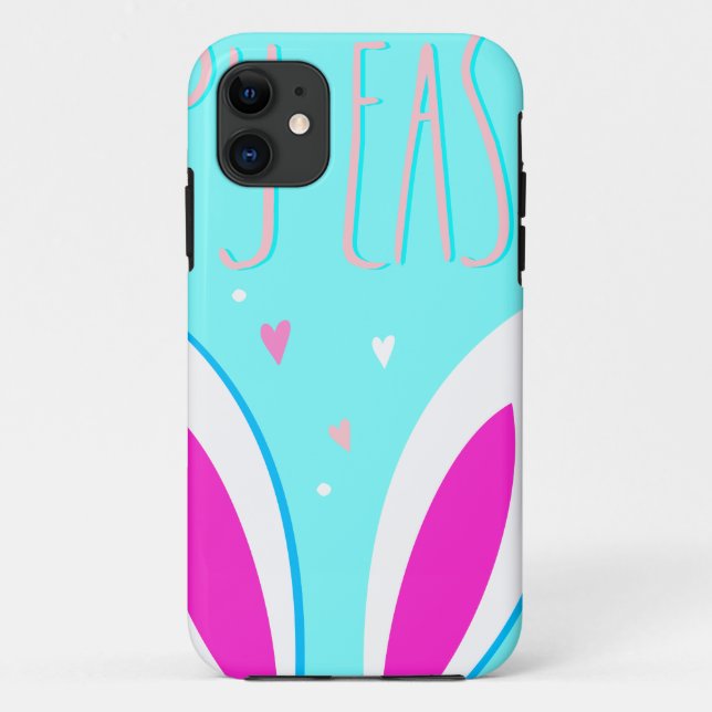 Capa Para iPhone Da Case-Mate coelho felz pascoa (Verso)