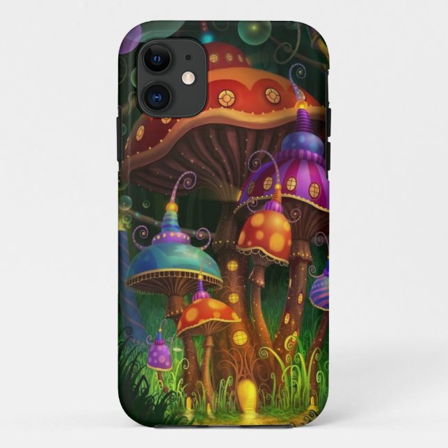 Capa Para iPhone Da Case-Mate Cogumelo mágico (Verso)