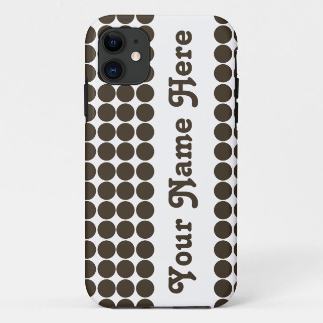 Capa Para iPhone Da Case-Mate Cola Safari Dot com nome (Verso)