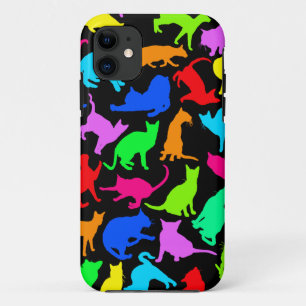 Capa Para iPhone Da Case-Mate Colagem Colorida de Gatos Coloridos