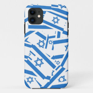 Capa Para iPhone Da Case-Mate Colagem da bandeira de Israel