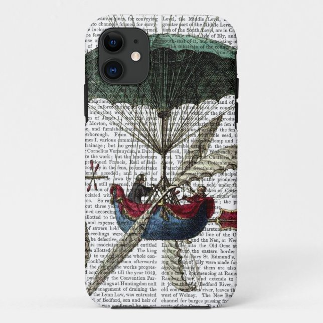 Capa Para iPhone Da Case-Mate Colocar Balão De Ar Quente Du Louvre (Verso)