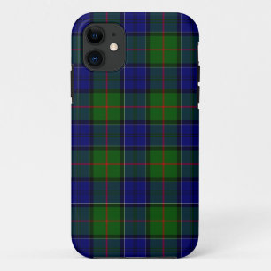 Capa Para iPhone Da Case-Mate Colquhoun tartan xadrez verde azul