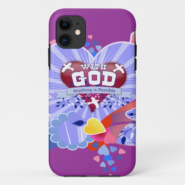 Capa Para iPhone Da Case-Mate Com Deus iPhone 5 Case (Verso)