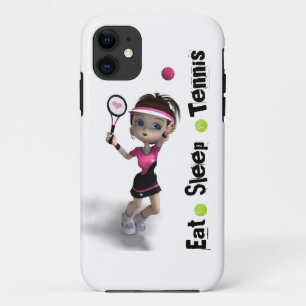 Capa Para iPhone Da Case-Mate Coma a menina do tênis do sono