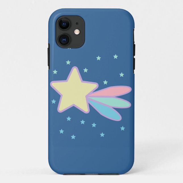 Capa Para iPhone Da Case-Mate Cometa Estrela Cadente Fofa (Verso)