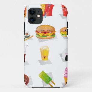 Capa Para iPhone Da Case-Mate comida rápida kawaii