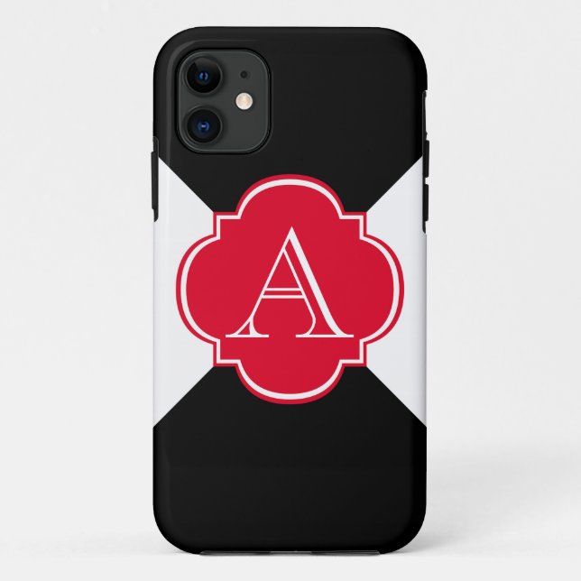Capa Para iPhone Da Case-Mate Condecoração monográfica (Verso)