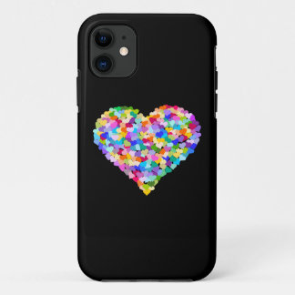 Capa Para iPhone Da Case-Mate Confetes dos corações do arco-íris