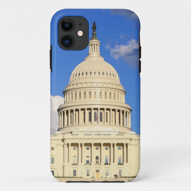 Capa Para iPhone Da Case-Mate Construção do Capitólio dos E.U., Washington DC, (Verso)