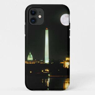 Capa Para iPhone Da Case-Mate Construção do Capitólio, memorial de Lincoln,