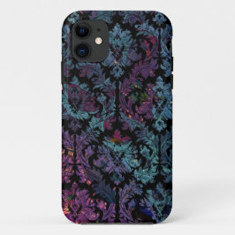 Capa Para iPhone Da Case-Mate Cor damasco roxa e azul