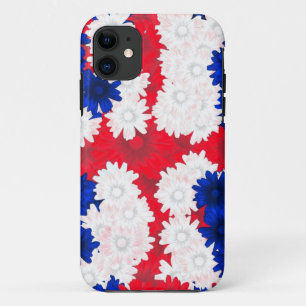 Capa Para iPhone Da Case-Mate Cor-de-rosa,floral azul