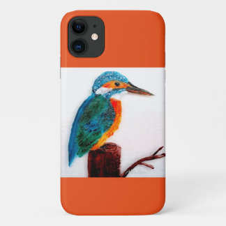 Capa Para iPhone Da Case-Mate Cor Personalizada do Kingfisher de Pássaro Colorid