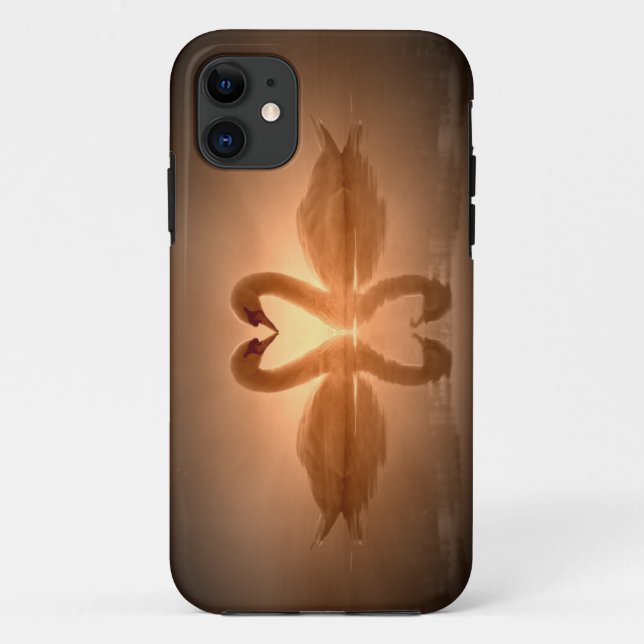 Capa Para iPhone Da Case-Mate Coração da cisne (Verso)
