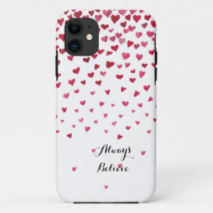 Capa Para iPhone Da Case-Mate Corações Caindo Aquarela