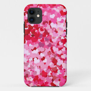 Capa Para iPhone Da Case-Mate Corações de Confetti Rosa