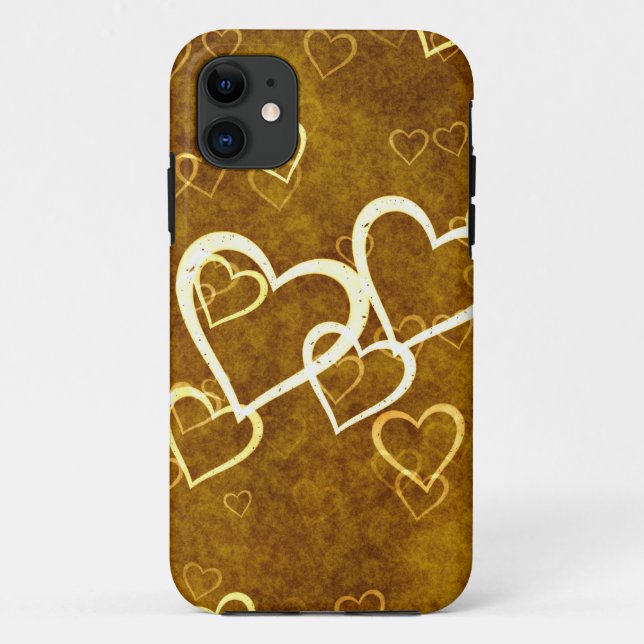 Capa Para iPhone Da Case-Mate Corações de Grunge (Verso)