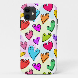 Capa Para iPhone Da Case-Mate Corações Girly Vibrantes Dia de os namorados Român