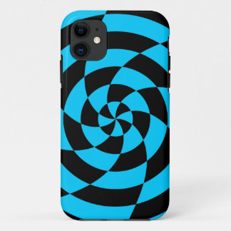 Capa Para iPhone Da Case-Mate Corey Tiger 80s Arte Op Neon (Azul Teal)