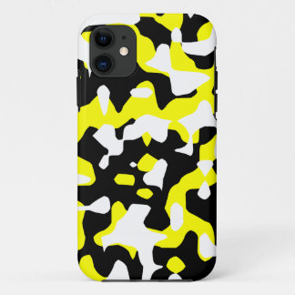Capa Para iPhone Da Case-Mate Corey Tiger 80s Camuflagem Neon (Amarelo)