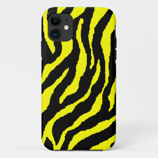 Capa Para iPhone Da Case-Mate Corey Tiger 80s Neon Tiger Stripes (Amarelo)