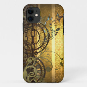 Capa Para iPhone Da Case-Mate Correntes de Steampunk e floral