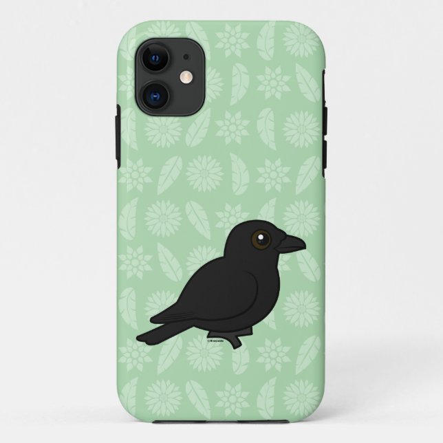 Capa Para iPhone Da Case-Mate Corvo americano de Birdorable (Verso)