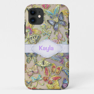Capa Para iPhone Da Case-Mate COSTUME CHIQUE PERSONALIZADO da BORBOLETA EU